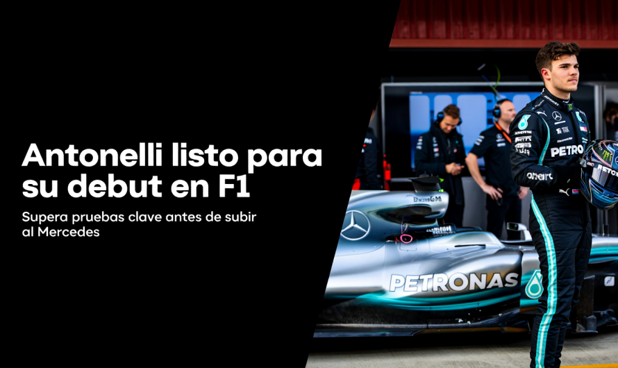 Kimi Antonelli pasa una prueba de semanas de pasos antes de hacer el debut F1 con Mercedes