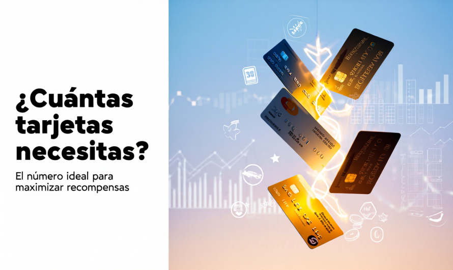 El número mínimo de tarjetas de crédito que necesita para maximizar las recompensas